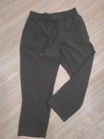 Pantalon fluide kaki