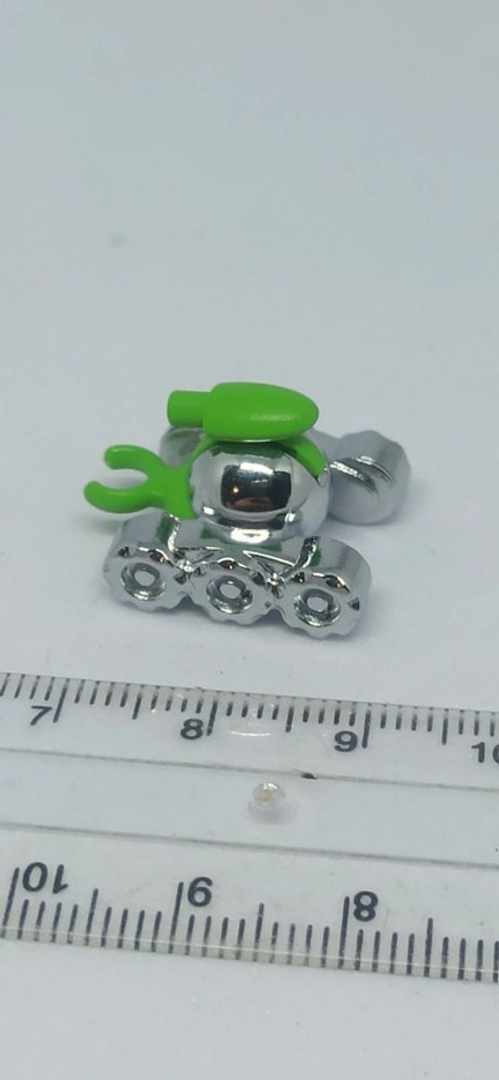 Petit robot gris et vert playmobil - photo numéro 2