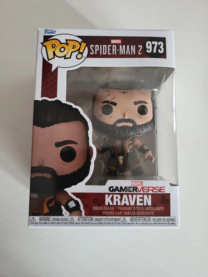 Pop neuve kraven 973 spiderman 2