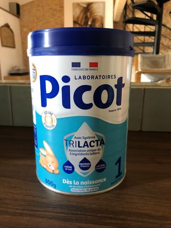 Boite lait picot neuve