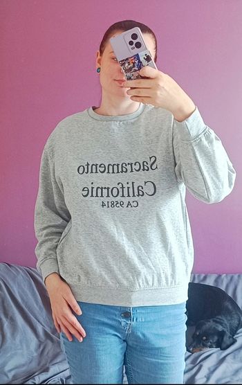 Pull gris 