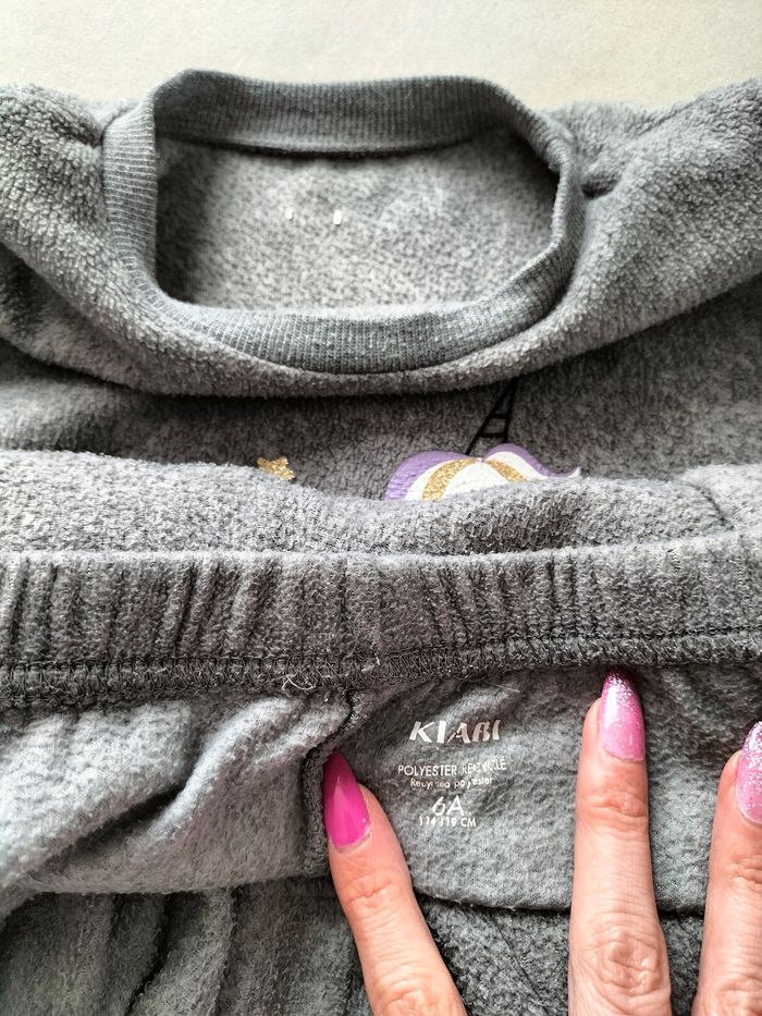 🤍 Pyjama licorne 🦄 polaire - 6 ans - Kiabi - En bon état 🤍 - photo numéro 3