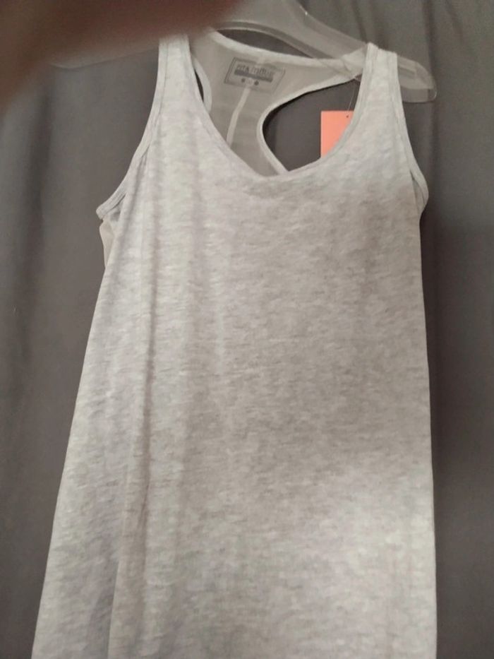 Débardeur dos transparent taille 36/S