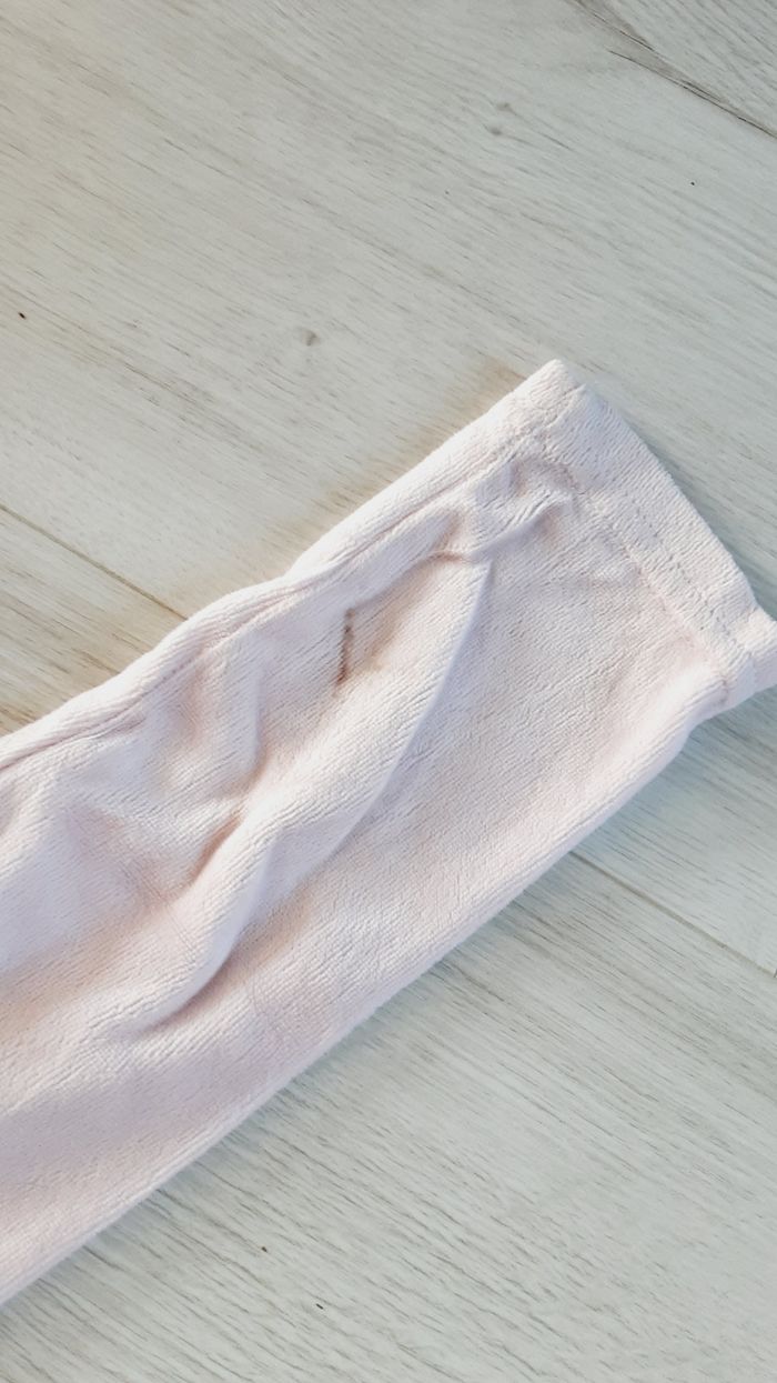 Vêtement fille pyjamavelours chat chatons marine et rose Tissaia 3 ans - photo numéro 7