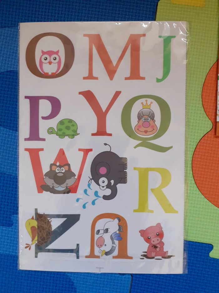 Autocollants Pâques Augustin le lapin Auzou Lettres alphabet - photo numéro 5