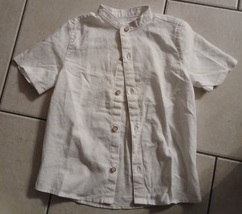 Chemise en lin 3 ans