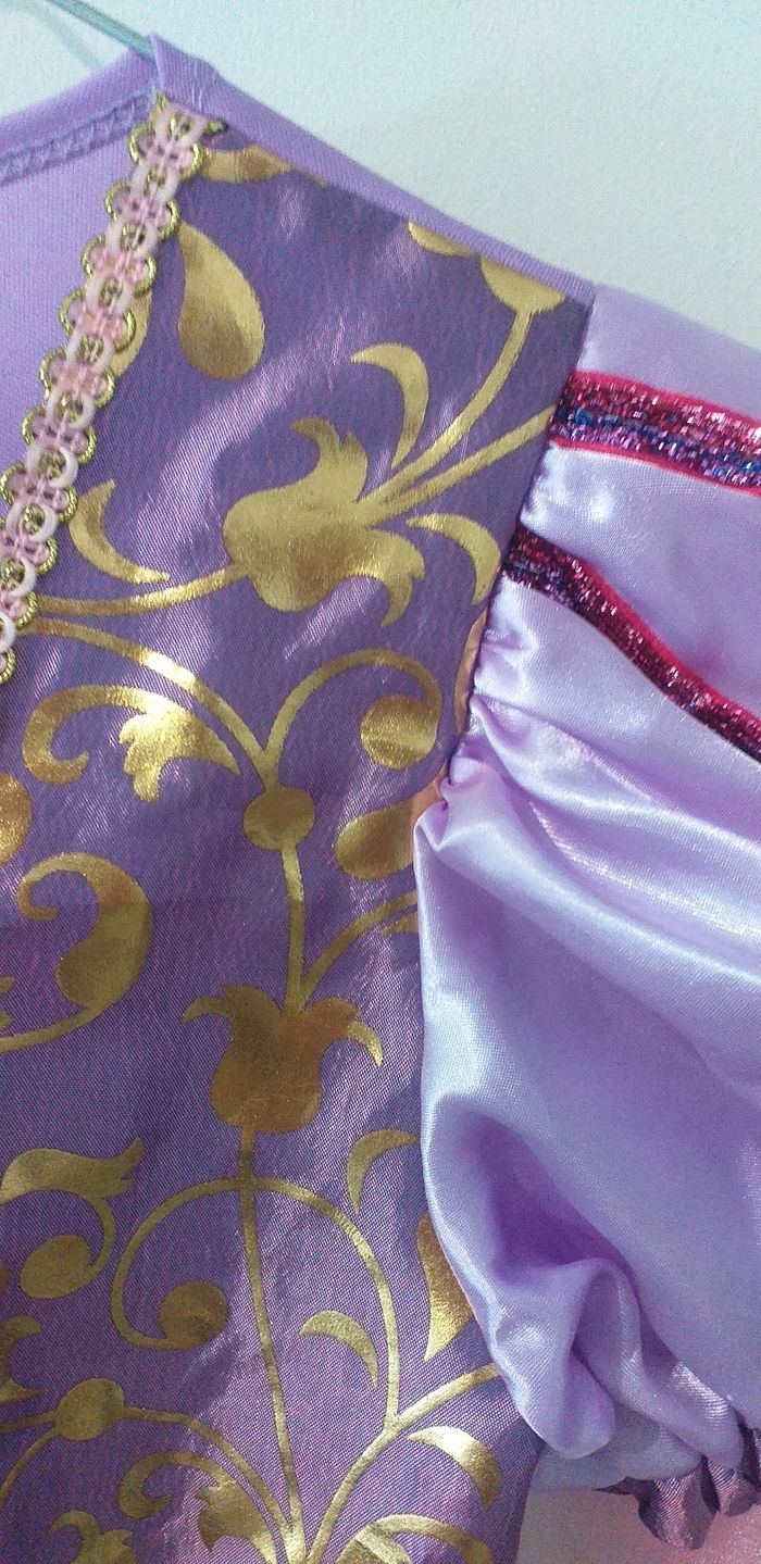 Déguisement Raiponce taille 6/ 8 ans - photo numéro 5