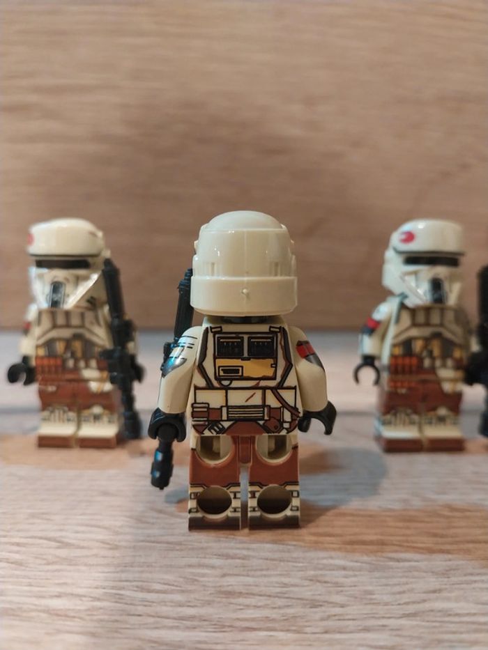 Figurines type lego 4 stormtroopers star wars - photo numéro 4