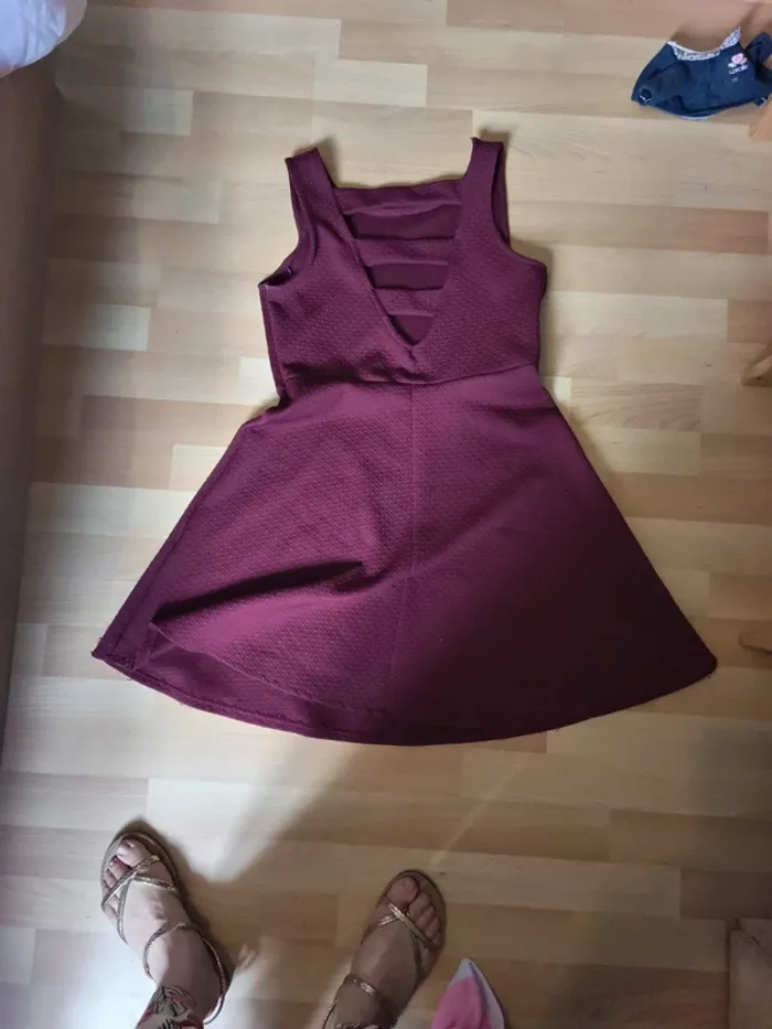 Robe patineuse évasée taille 36 - photo numéro 2