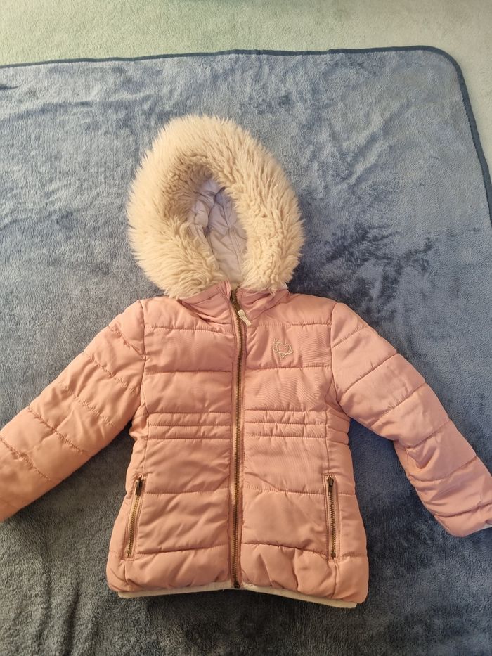 Manteau chaud réversible taille 4 ans tape à l'œil