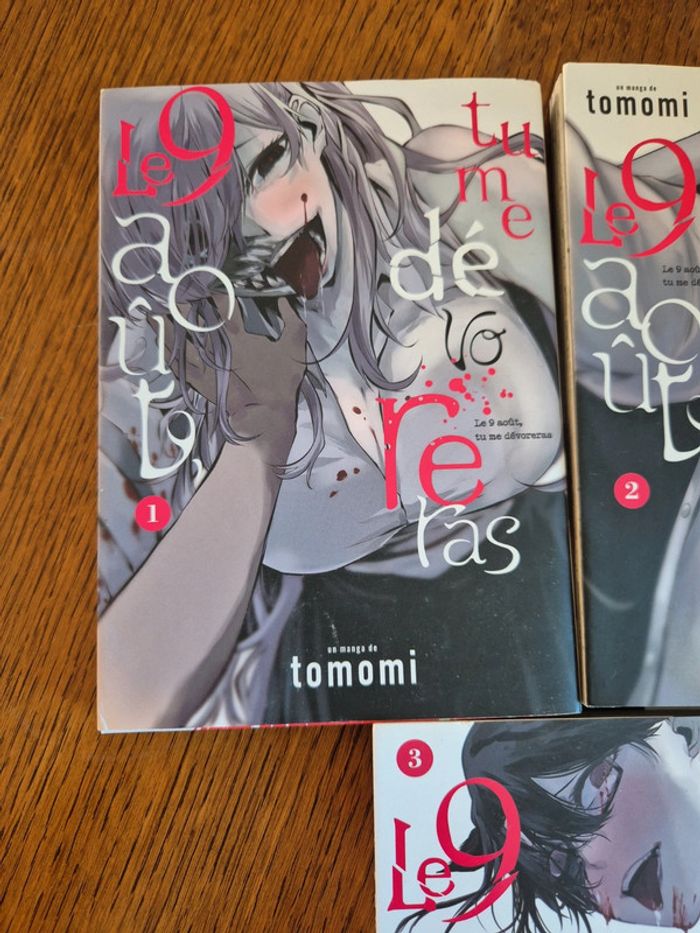 manga le 9 aout tu me devoreras - photo numéro 2
