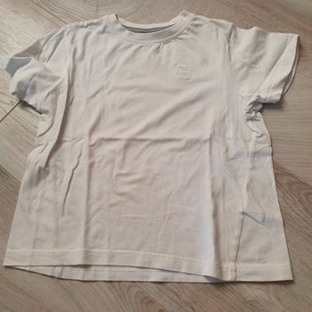 Tee-shirt blanc garçon 5 ans