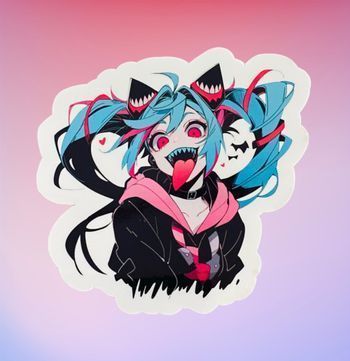 Sticker Miku