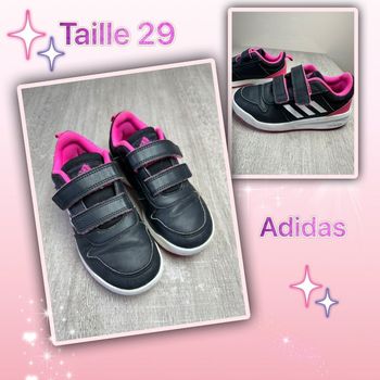 Basket Adidas Tensaur Noir - taille 29