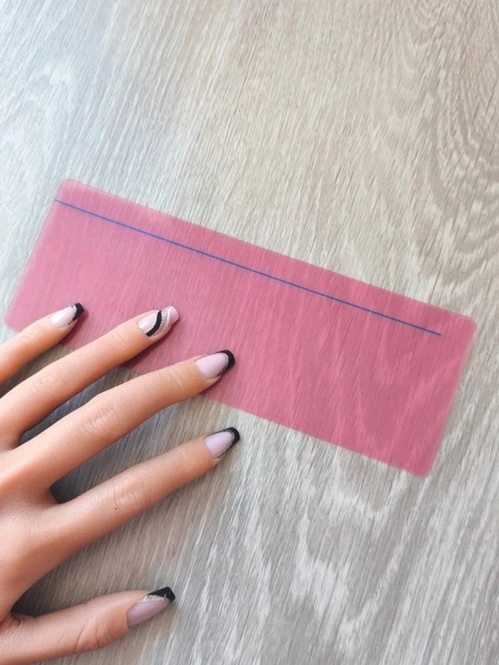 Guide de lecture transparent rose - photo numéro 2