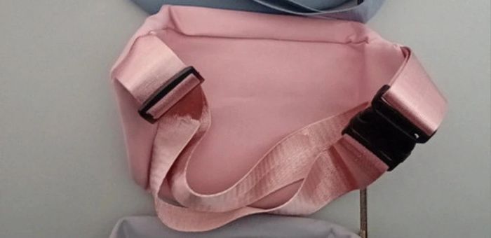 Sac banane neuf rose pâle - photo numéro 2