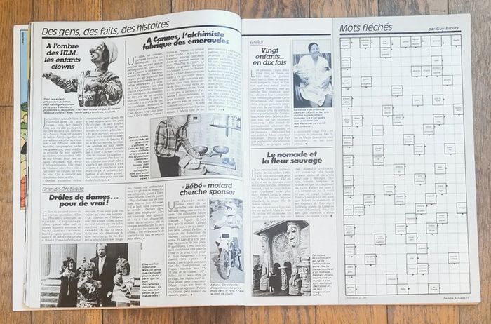 Ancien magazine femme actuelle n°5 années 80 vintage - photo numéro 6