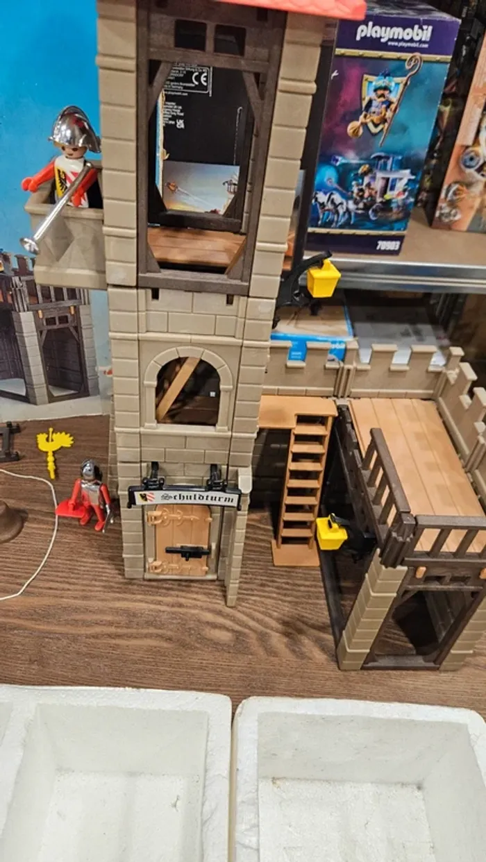 Tour médiéval avec cloche playmobil - photo numéro 2