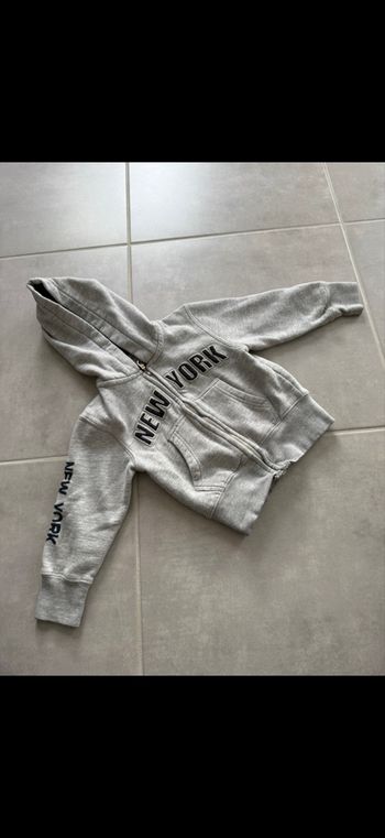 Veste zip à capuche New York