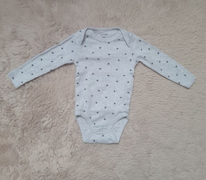 Lot de trois bodies manches longues 3 mois - photo numéro 6