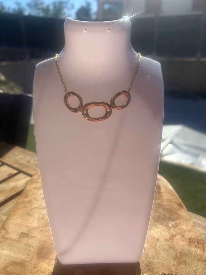 Parure Auréa – Collier + Bracelet dorés – Élégance intemporelle – Neuf - photo numéro 3