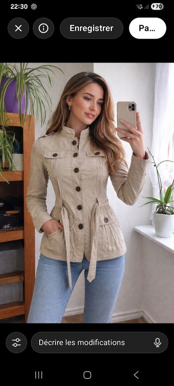 Magnifique veste taille s Zara