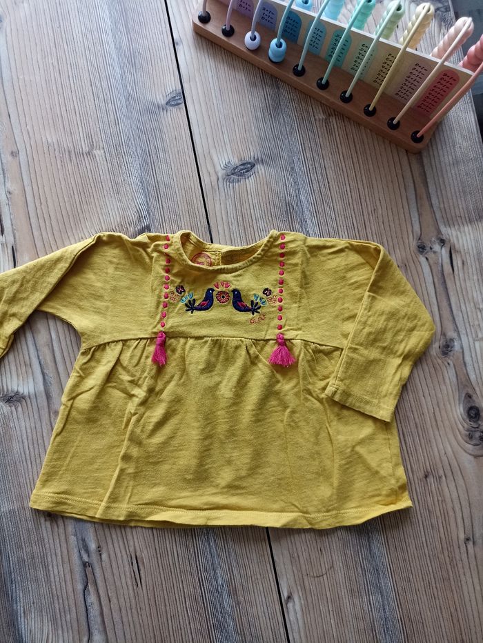 T-shirt fille 12 mois