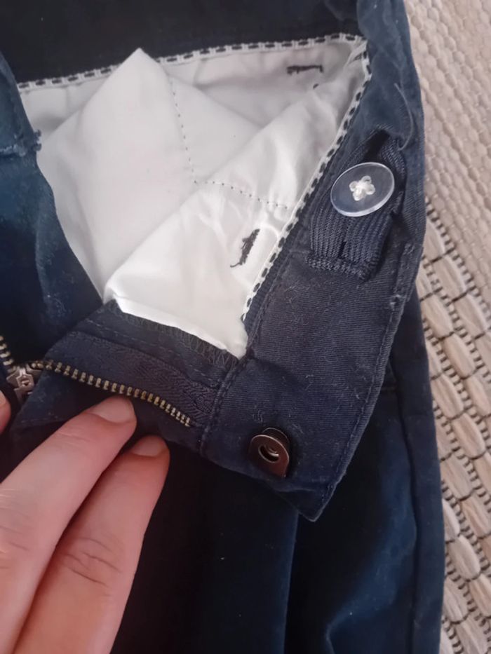 Pantalon 4/5 ans bleu marine - photo numéro 3