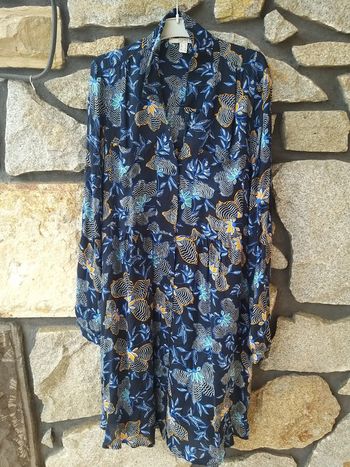 Robe femme bleue marine