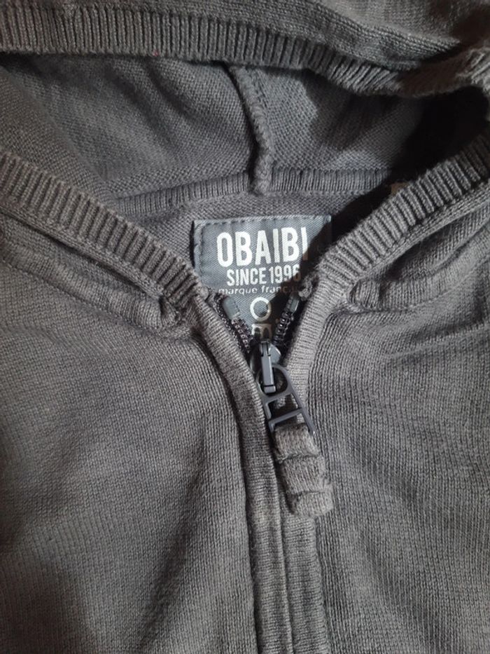 Gilet à capuche 6 mois Obaibi - photo numéro 2