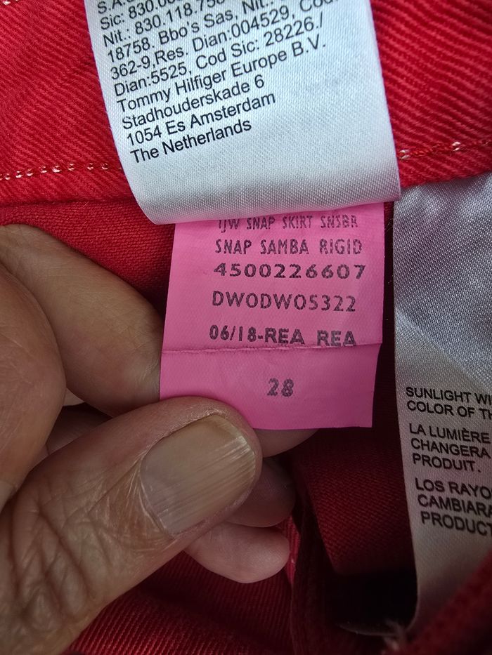Jupe en jeans cargo 🍒tommy jeans y2k🍒taille 38/40 - photo numéro 10