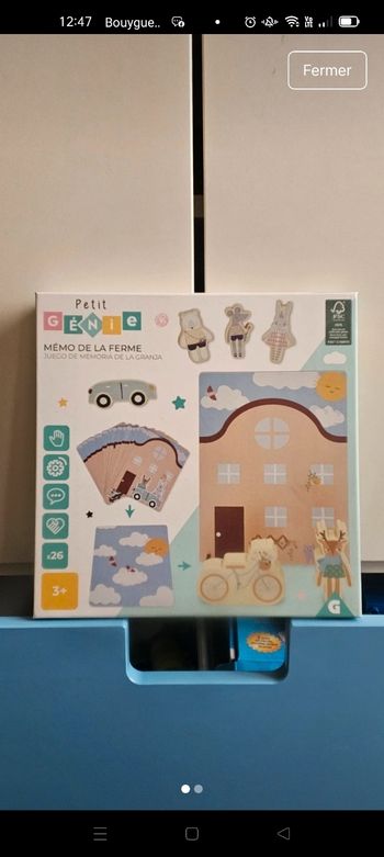 Mémo de la ferme inspi Montessori neuf