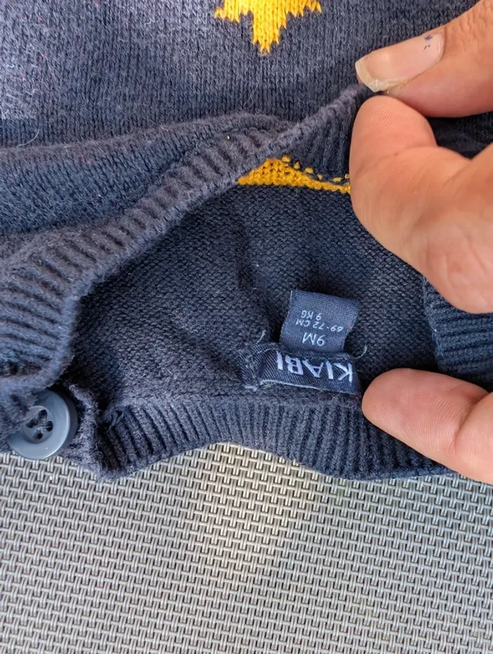 Pull de Noël bébé garçon 9 mois - photo numéro 2