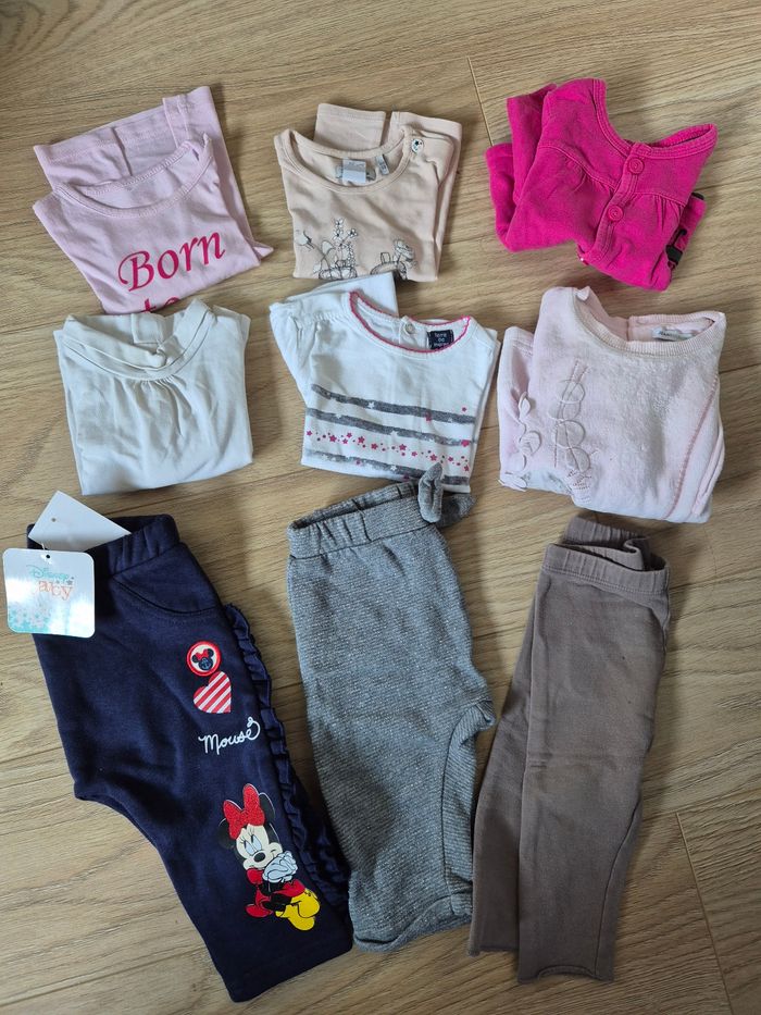 Lot ensembles 6 mois fille
