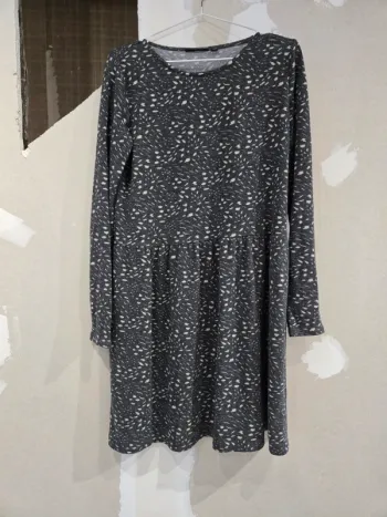 Robe courte manches longues Kiabi