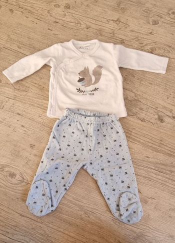 pyjama velours 2 pièces