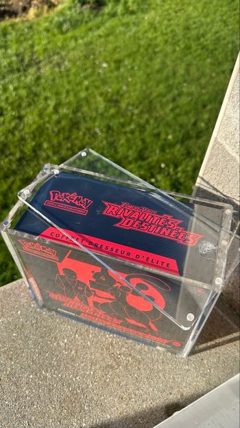 Protection acrylique ETB Pokémon 