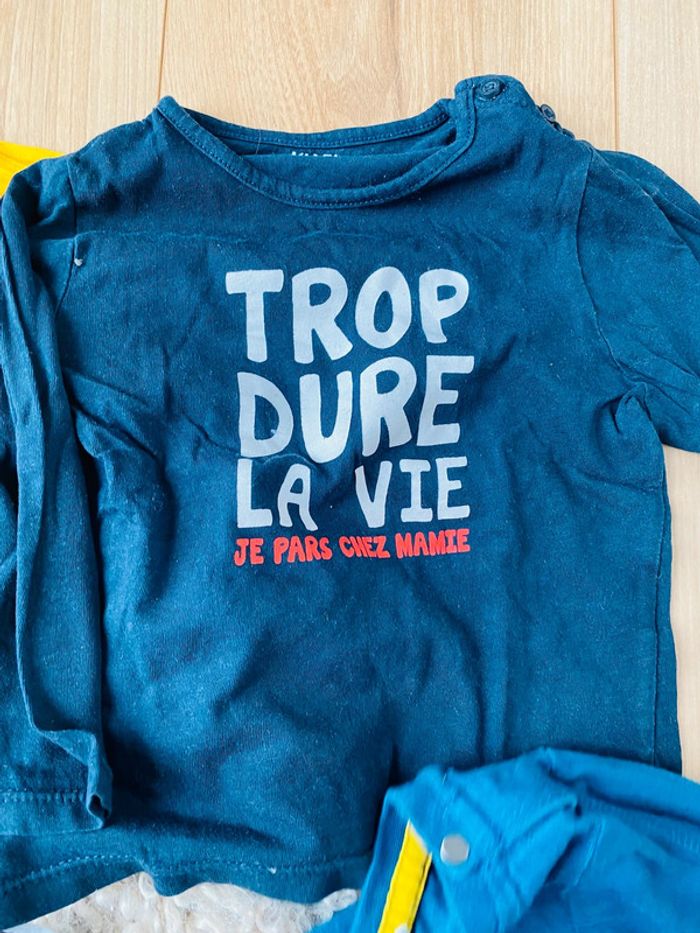 Lot de 9 tshirt ML 18 mois - photo numéro 11