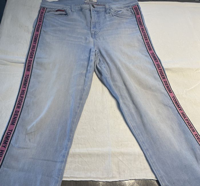 Jean Bleu Stretch Denim Femme Tommy Hilfiger Taille 40/42