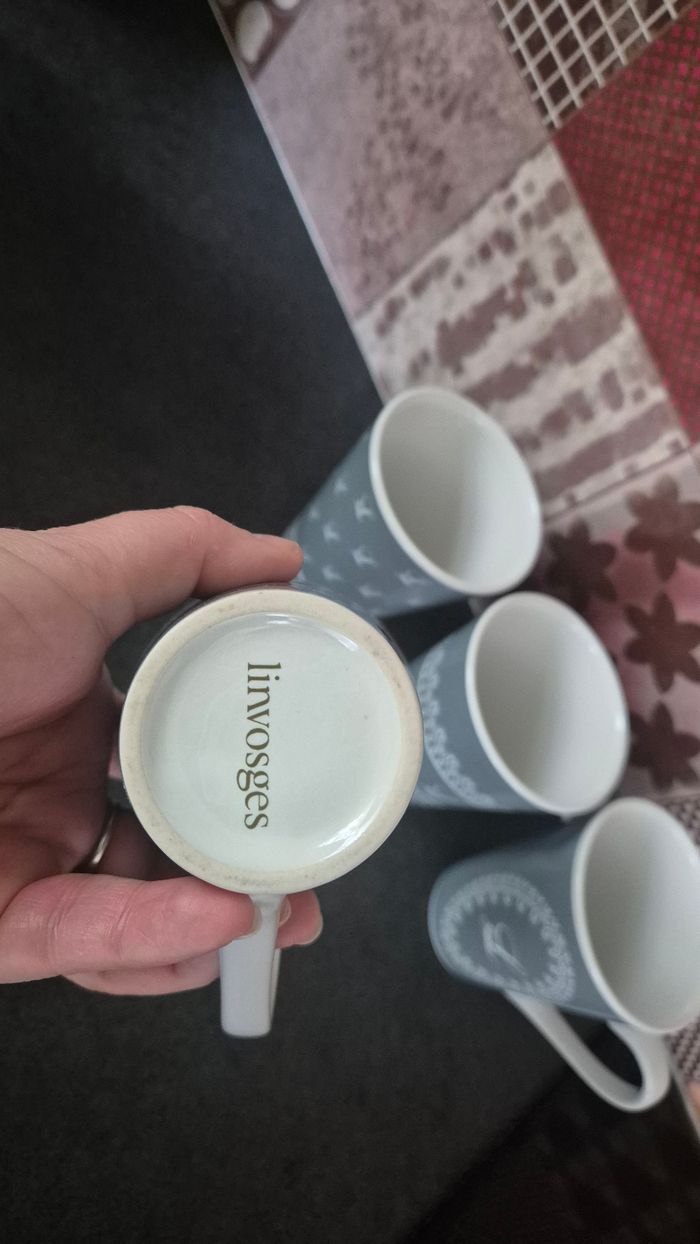 Lot de 4 tasses linvosges - photo numéro 7
