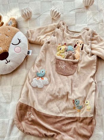 Gigoteuse TOG 3 avec manches taille 0-6 mois beige