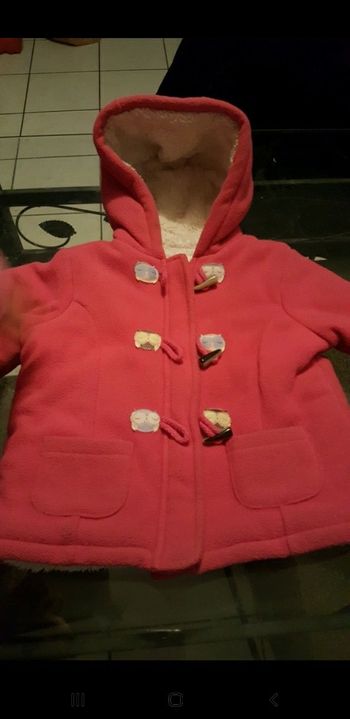 Manteau chaud fille 👧