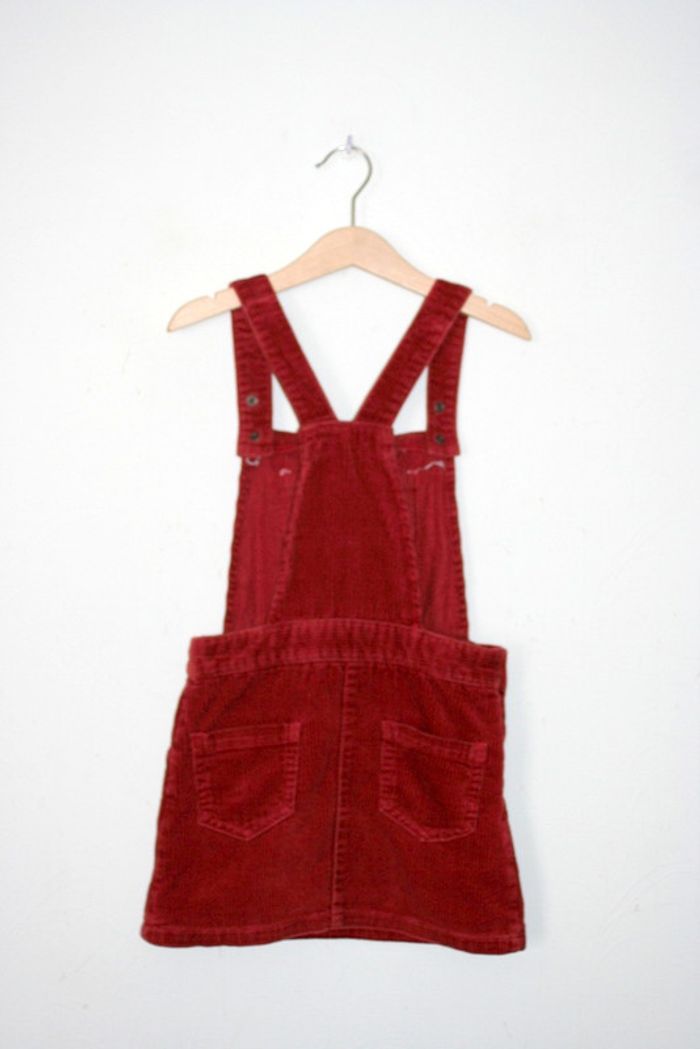 Robe velours à bretelles Kiabi 6 ans - photo numéro 3