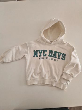 Sweat à capuche garçon 18/24 mois Zara