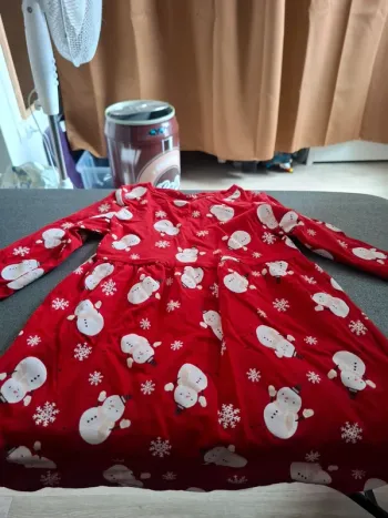 Robe bonhomme de neige