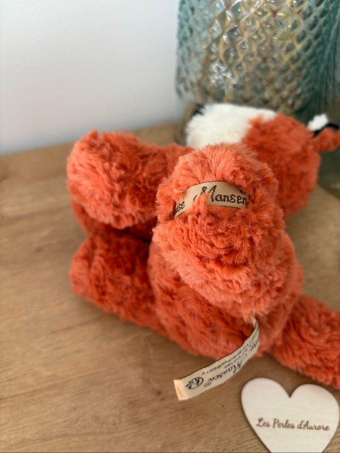 Peluche renard très bon état 20 cm - photo numéro 2