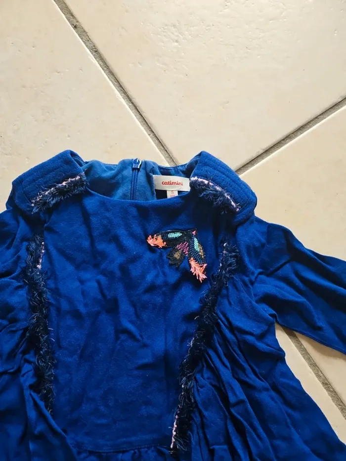 Robe bleue catimini - photo numéro 2
