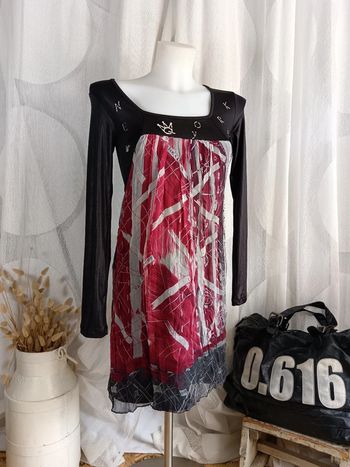 Save The Queen | Robe en soie et polyamide NY | t S