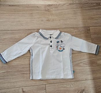 Polo manches longues 18 mois Sergent major
