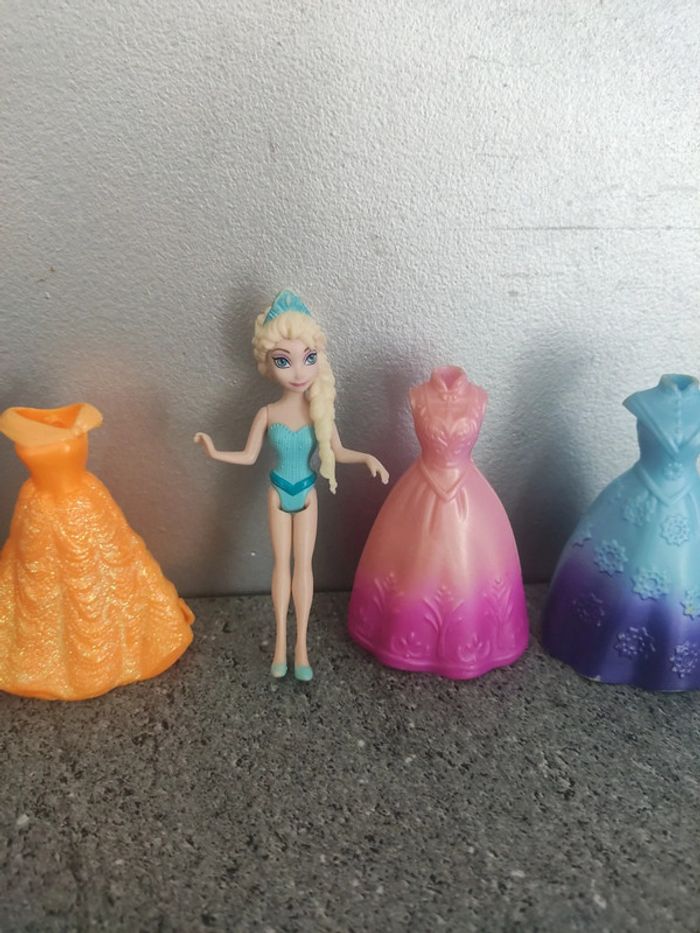 Lot figurines poupées magiclip Disney tbe - photo numéro 4